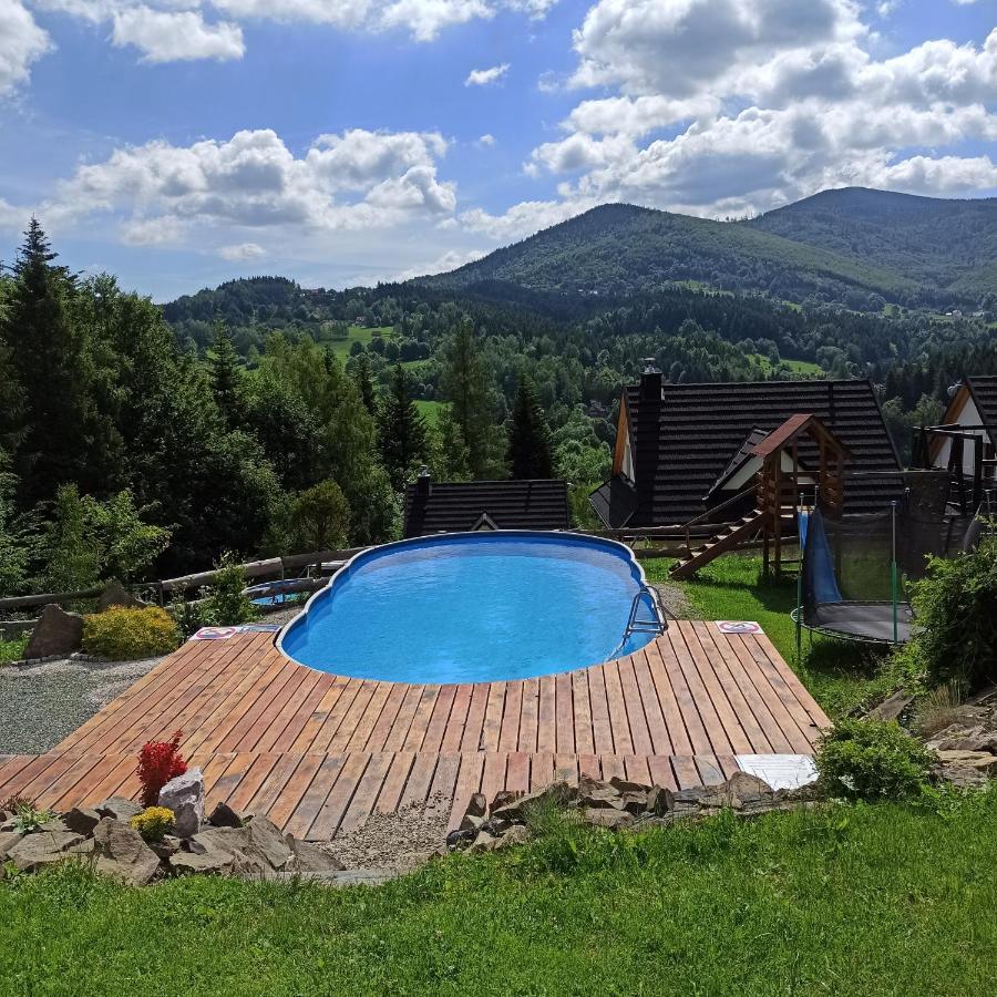 Zawoja Nad Korona Z Jacuzzi Villa Exterior photo