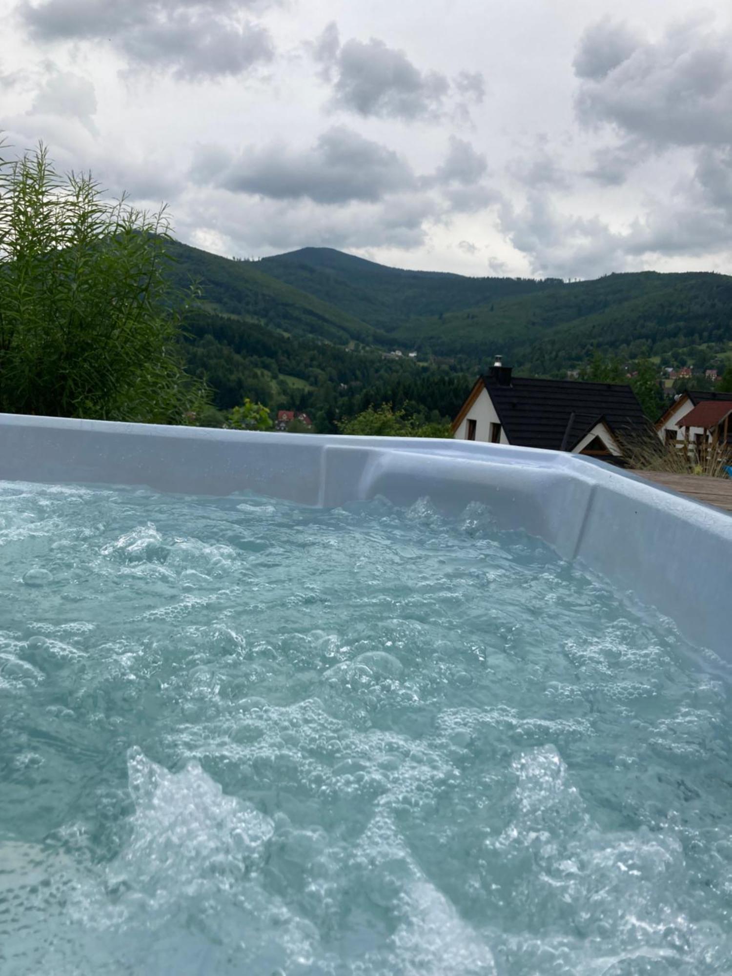 Zawoja Nad Korona Z Jacuzzi Villa Exterior photo