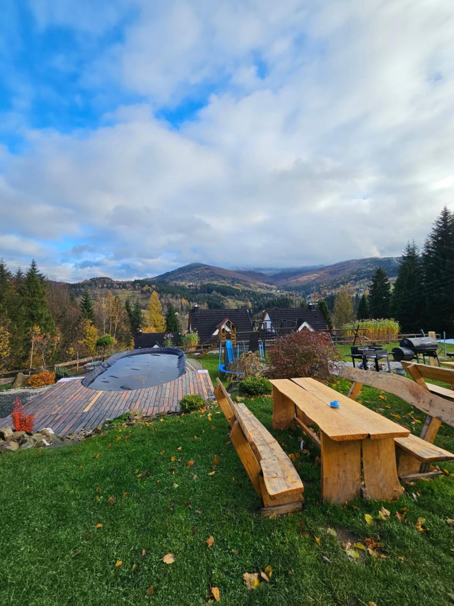 Zawoja Nad Korona Z Jacuzzi Villa Exterior photo